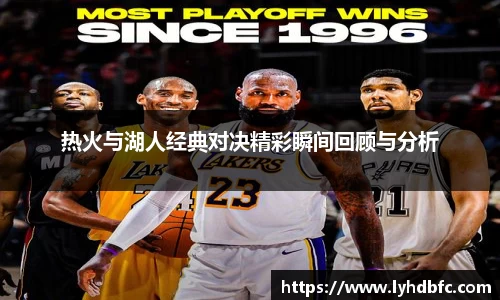 热火与湖人经典对决精彩瞬间回顾与分析
